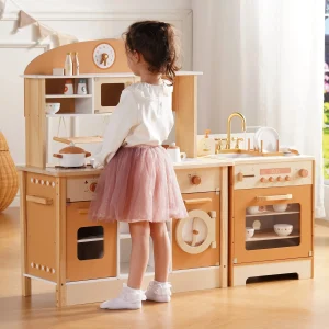 Robud Kids Wooden Play Kitchen