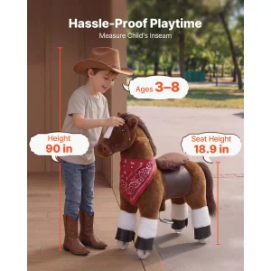Kids Ride On Horse - Thumbnail Image 3