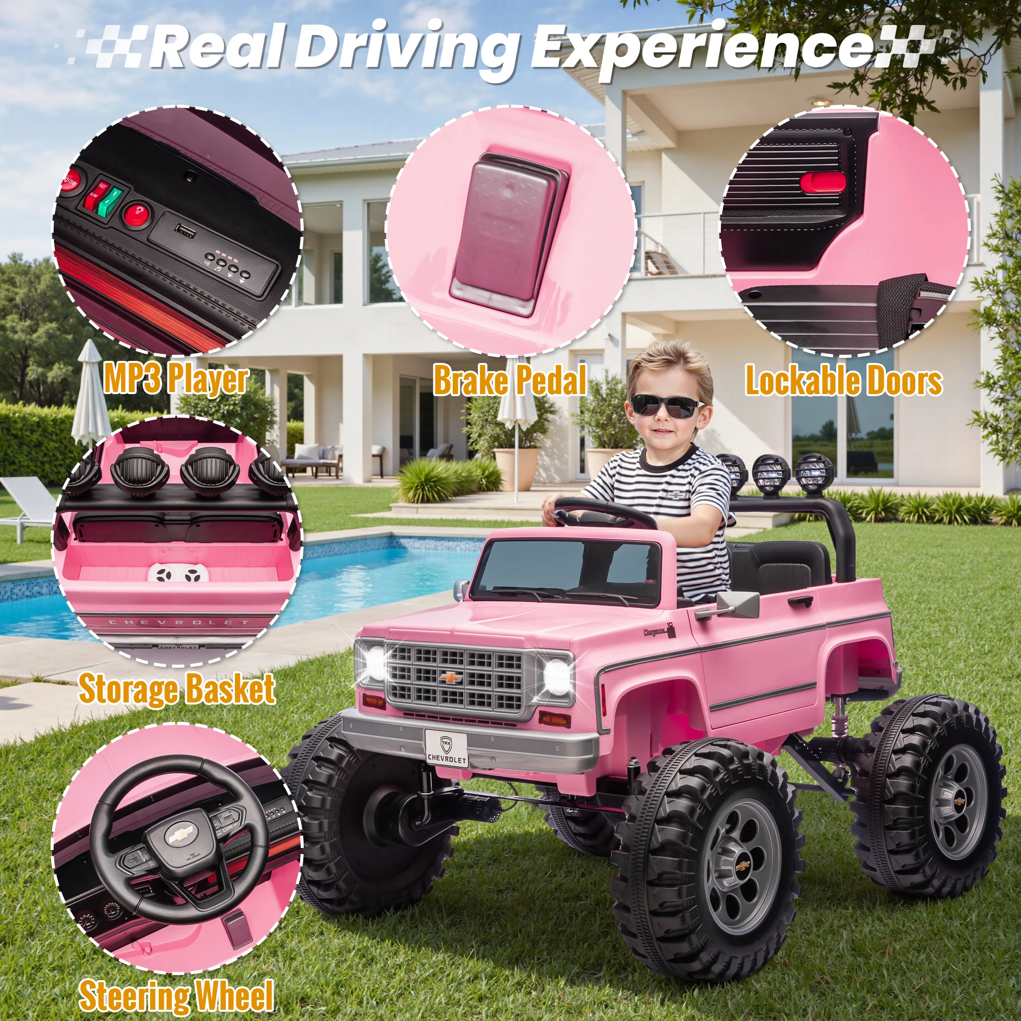 Chevrolet Cheyenne 24V Ride on Car - Image 3