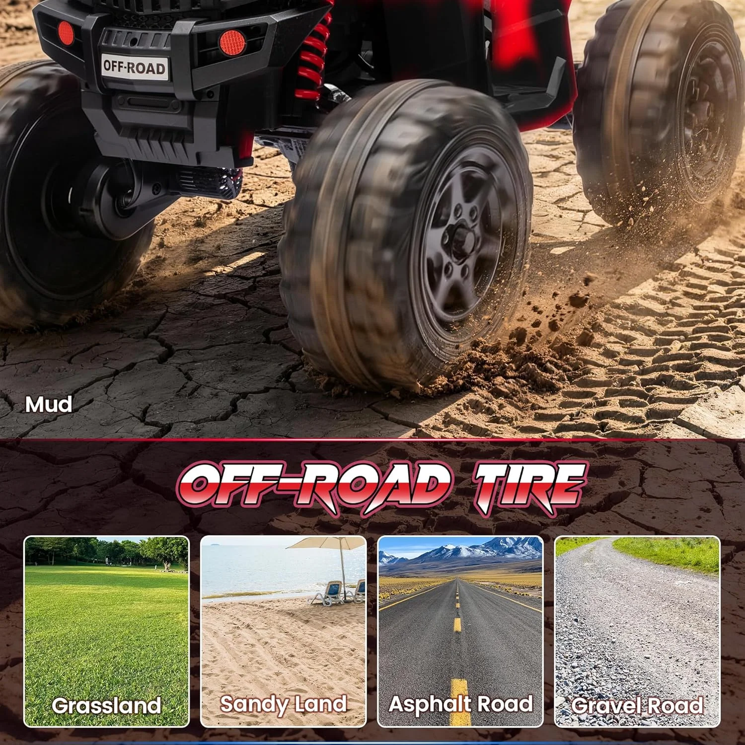 24V Ride On ATV Quad - Image 4