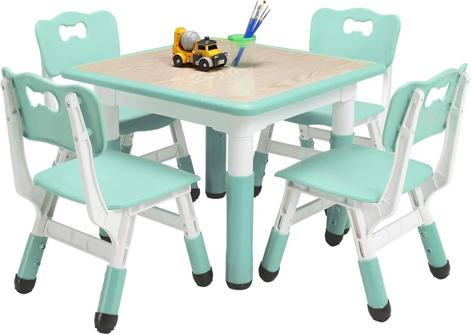 23inch Kids Table and 4 Chair Set - Image 1