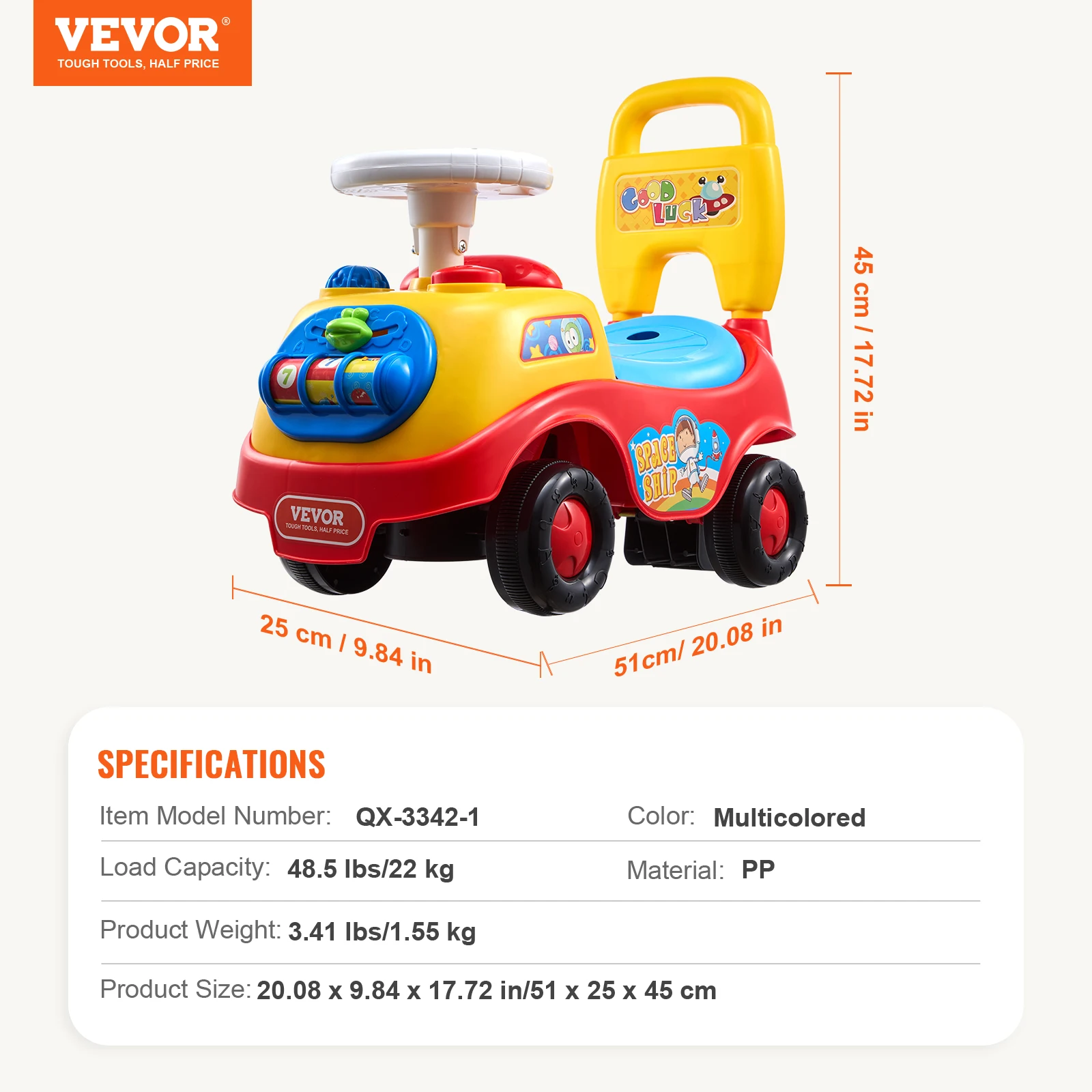 Toddler Ride On Push Car - Image 1