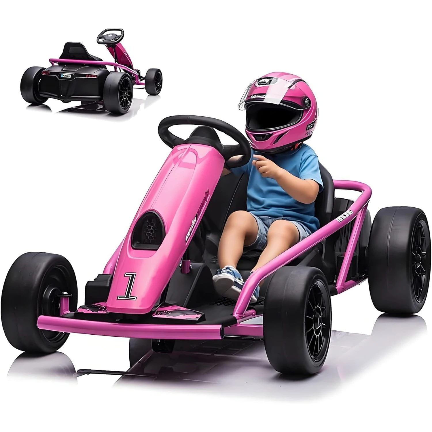 24V Go Kart Car for Kids - Image 1