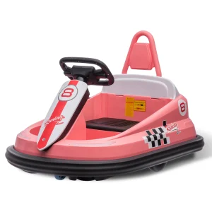 6V Kids Bumper Car With 360 Spin