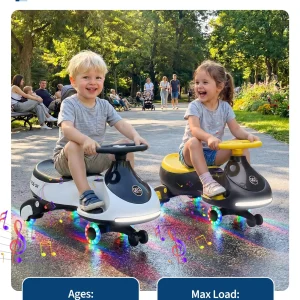 12V Electric Wiggle Car For Kids - Thumbnail Image 3