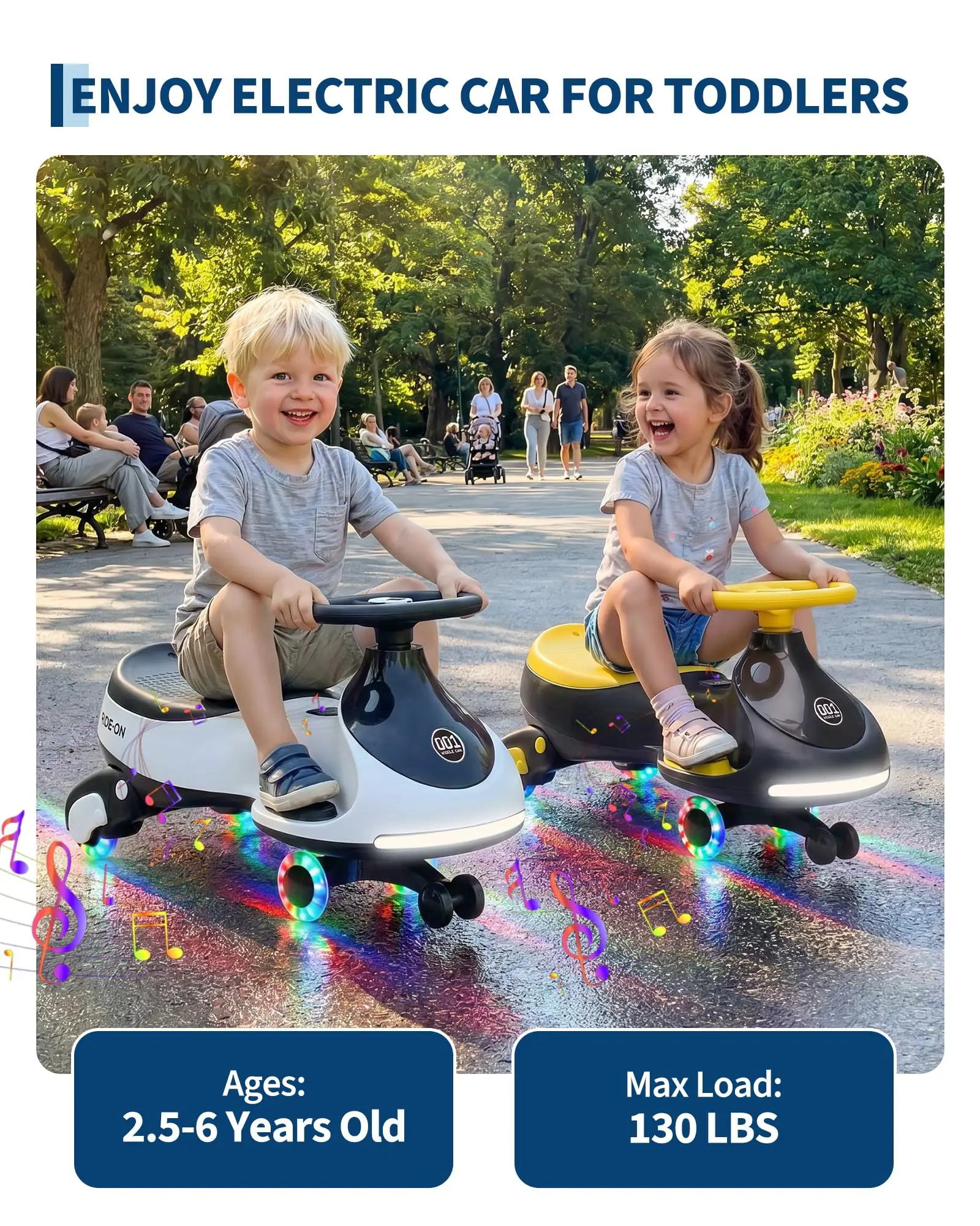 12V Electric Wiggle Car For Kids - Image 3