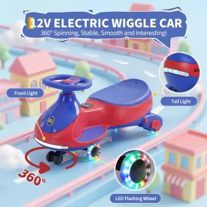 12V Electric Wiggle Car - Thumbnail Image 4