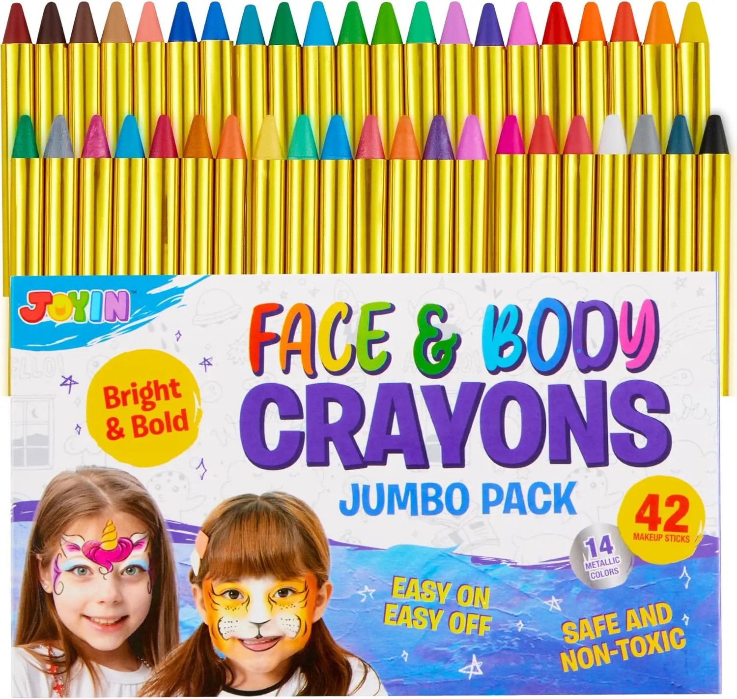 Face and Body Paint Crayons - Image 1