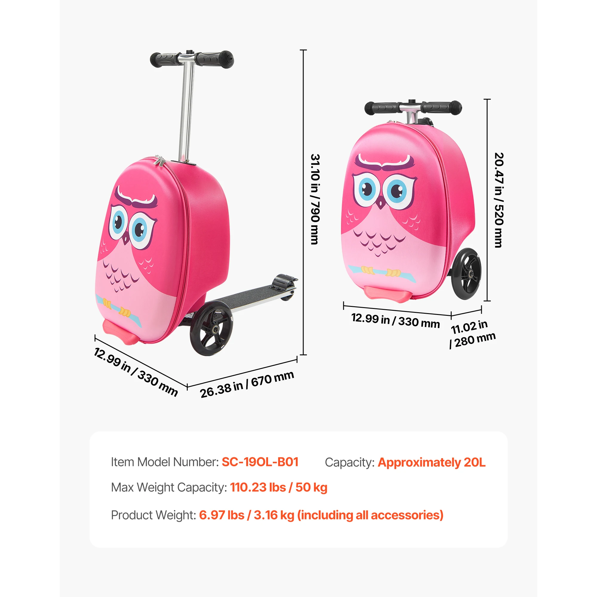 20in Ride-on Luggage - Image 5