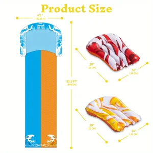 JOYFY 32.5ft Mega Inflatable Water Slide - Thumbnail Image 4
