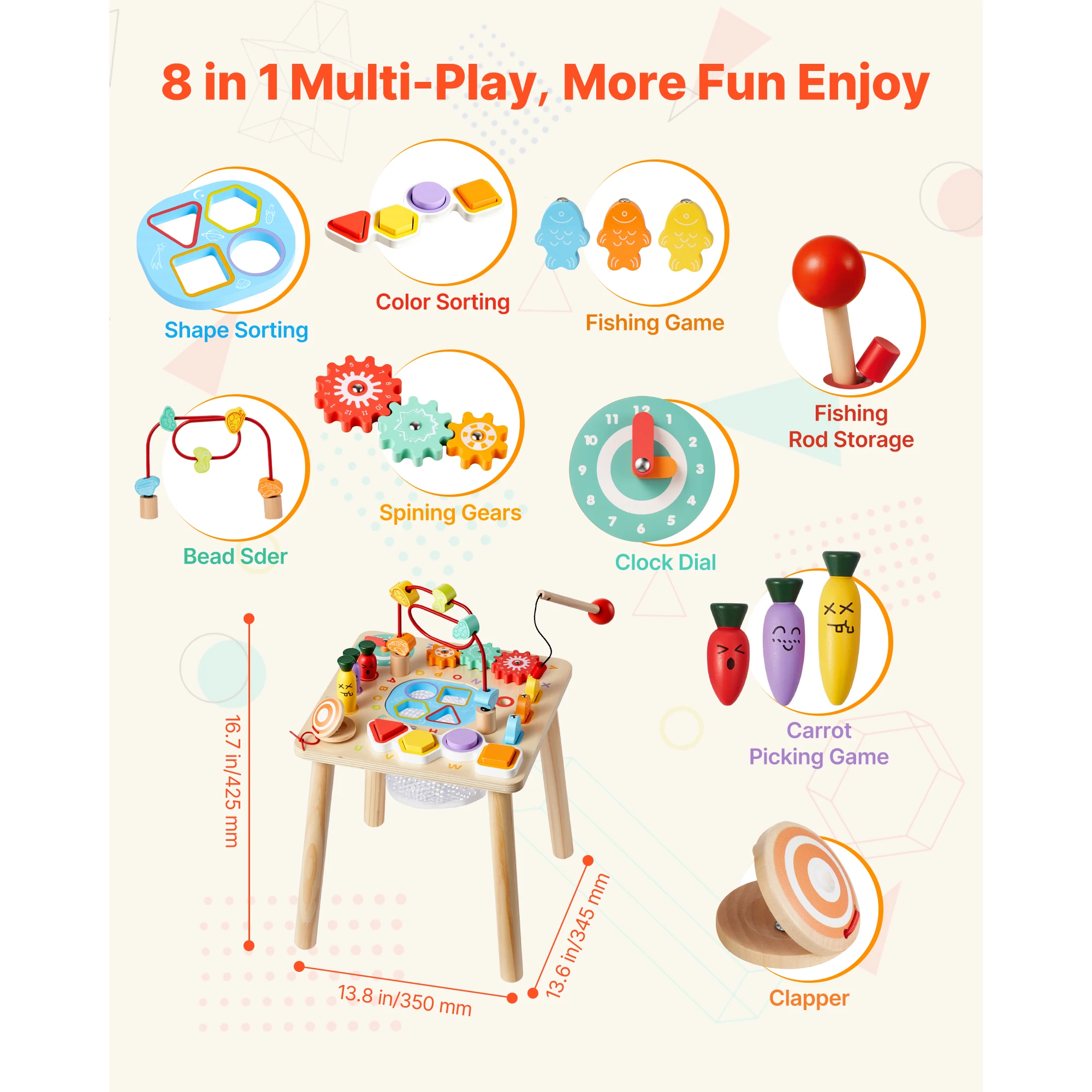 Montessori Activity Table - Image 3