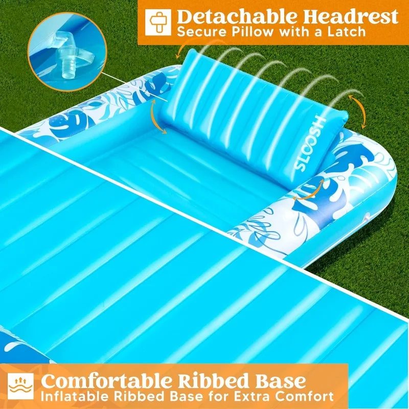 Joyfy 70" x 46" Tub Raft Floatie for Kids - Image 4
